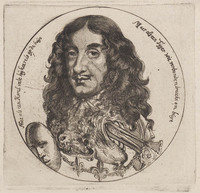 KG 06783f
<br/>
Karikatuur: Karel II/ tijger
<br/>
<em>Hooghe, Romeyn de (1645-1708) school van -</em>